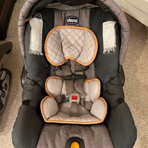 Chicco keyfit 30 car seat cover gray